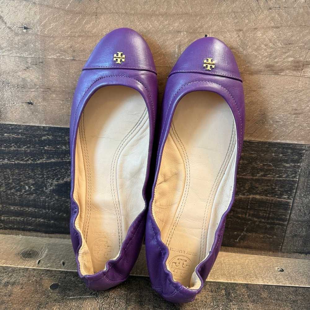 tory burch violetta ballet flats size 8 - image 7