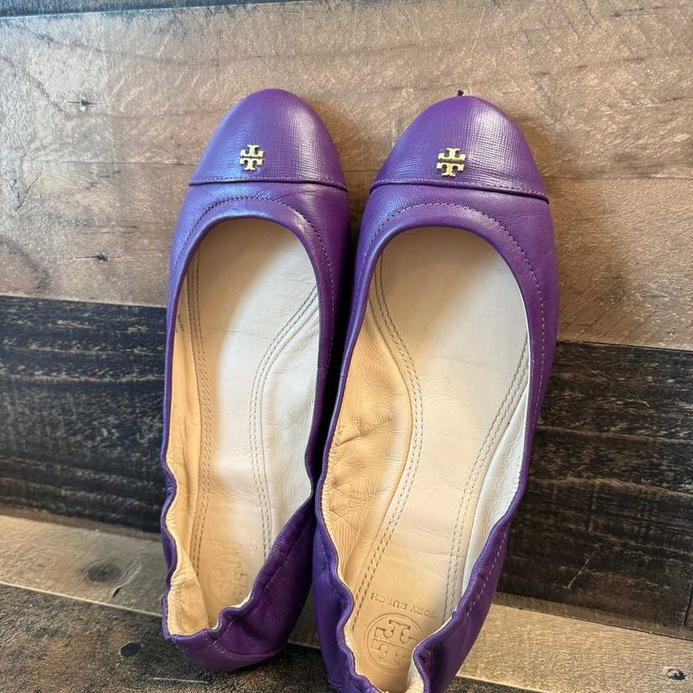 tory burch violetta ballet flats size 8 - image 9