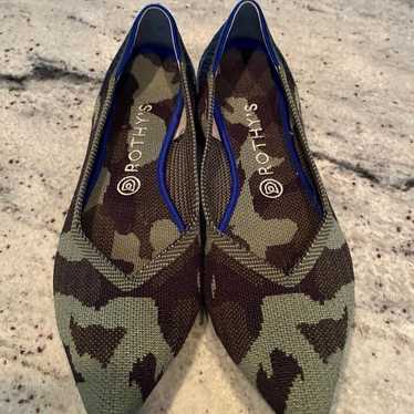 Rothys olive camo