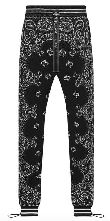 Amiri Amiri Bandana B-Ball Sweatpants Black