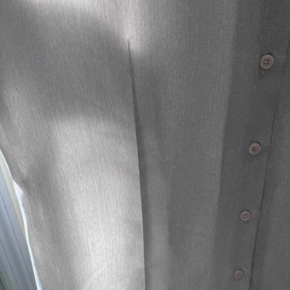 Vintage Light Grey Button Down - image 4