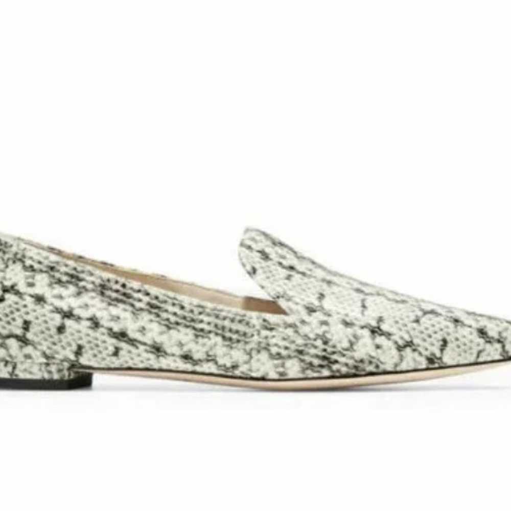 Cole Haan leather flats Brie Skimmer Snakeskin po… - image 2