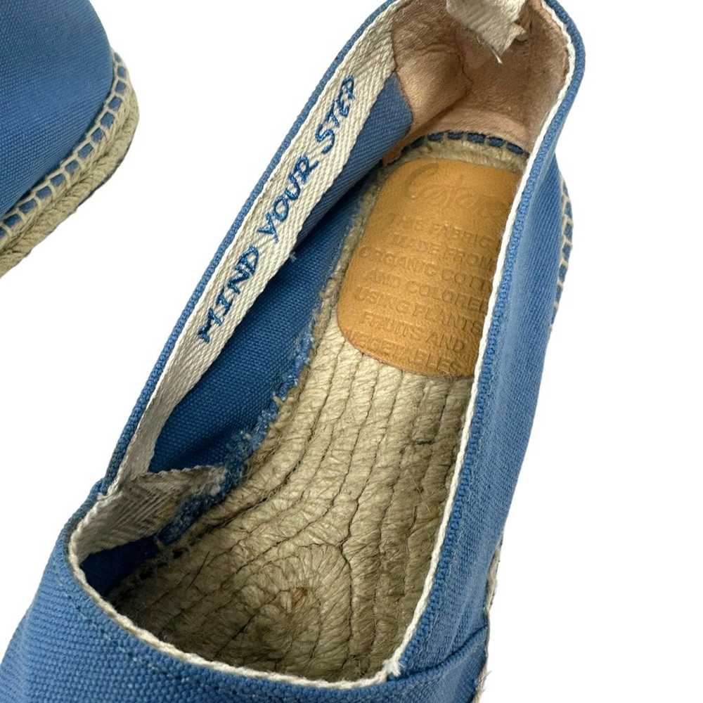 CASTAÑER Kenda Canvas Blue/White  Espadrilles Siz… - image 3