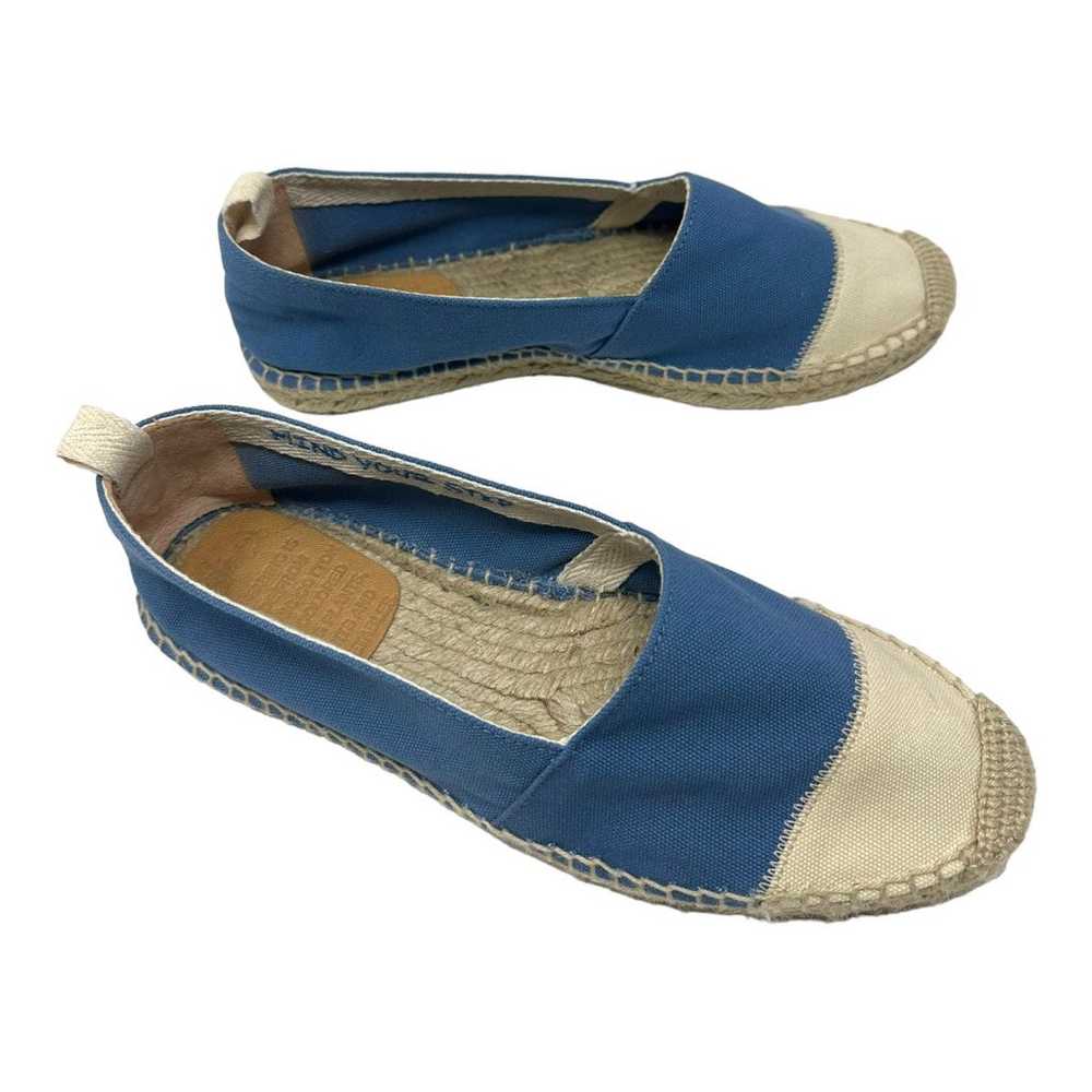 CASTAÑER Kenda Canvas Blue/White  Espadrilles Siz… - image 5