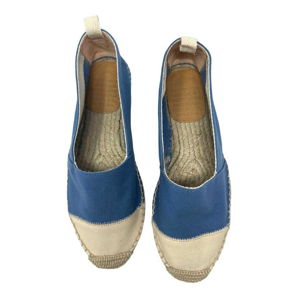 CASTAÑER Kenda Canvas Blue/White  Espadrilles Siz… - image 6