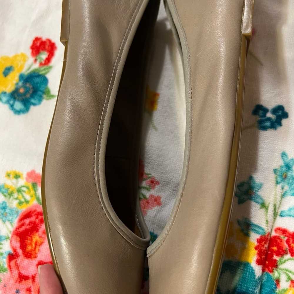 Frye leather flats, size 8.5, ash - image 6