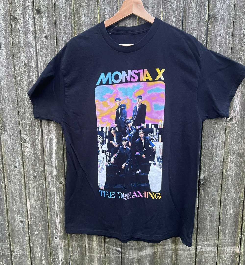 Band Tees × Rare × Streetwear Monsta X Official “… - image 1