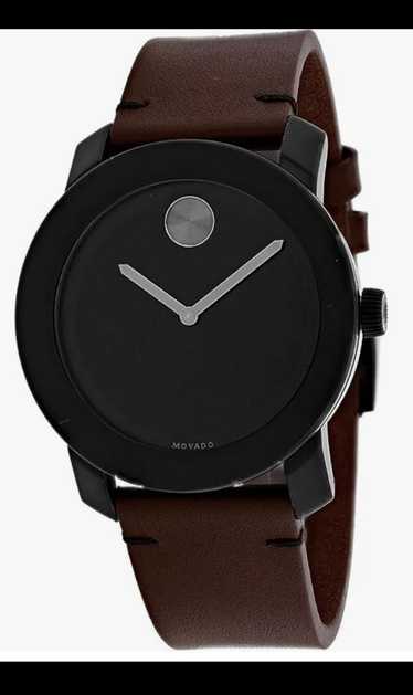 Movado Movado Bold Strap Watch with Black Dial