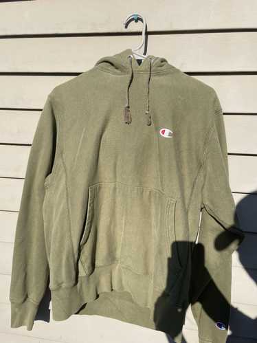 Champion Vintage green champion hoodie