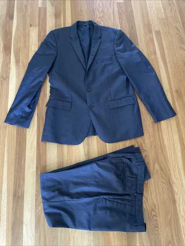 J.Crew J Crew Thompson Fit 44L Blue Suit 35x34 Pan