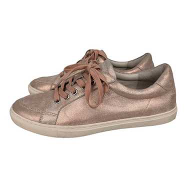 J Slides J/Slides NYC Leather Sneakers Rose Gold M