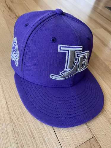 New Era × Streetwear Tampa Bay Rays Fitted sz 7 - image 1