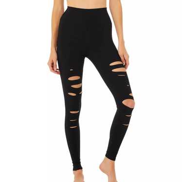 Alo Yoga Alo Yoga Women's High-Waist Ripped Warrio