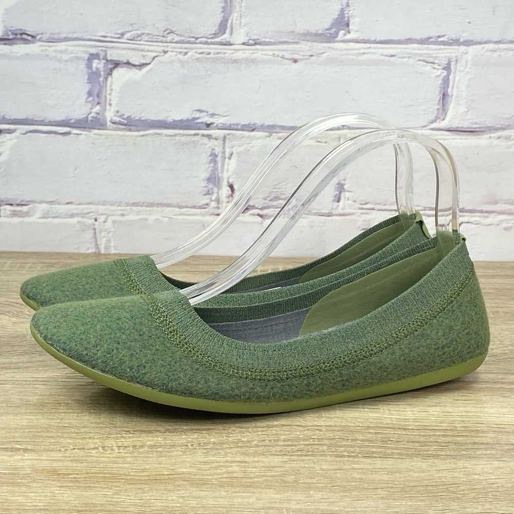 Allbirds Wool Breezers Green Ballet Flats Women's… - image 3