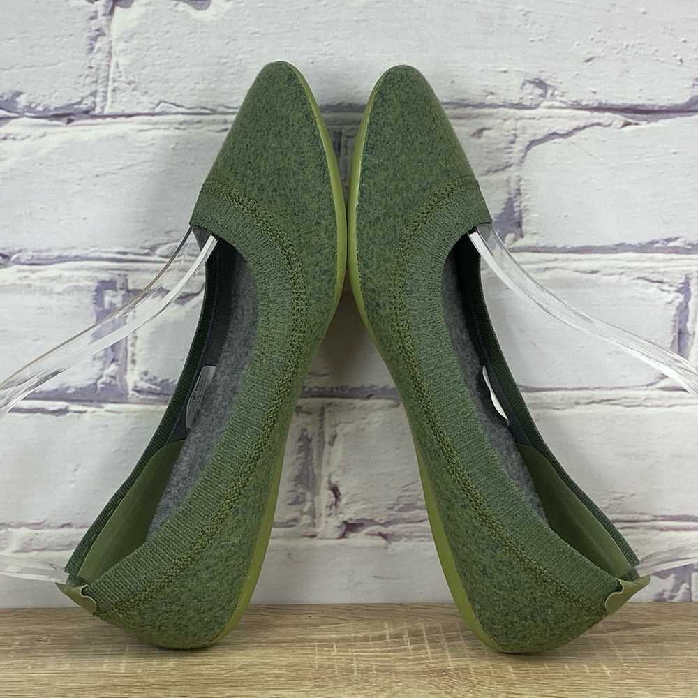 Allbirds Wool Breezers Green Ballet Flats Women's… - image 5