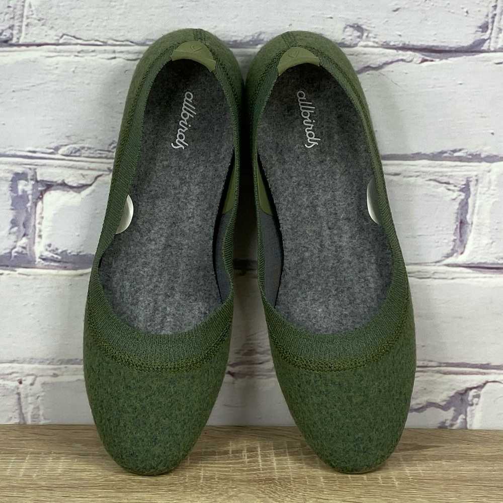 Allbirds Wool Breezers Green Ballet Flats Women's… - image 7