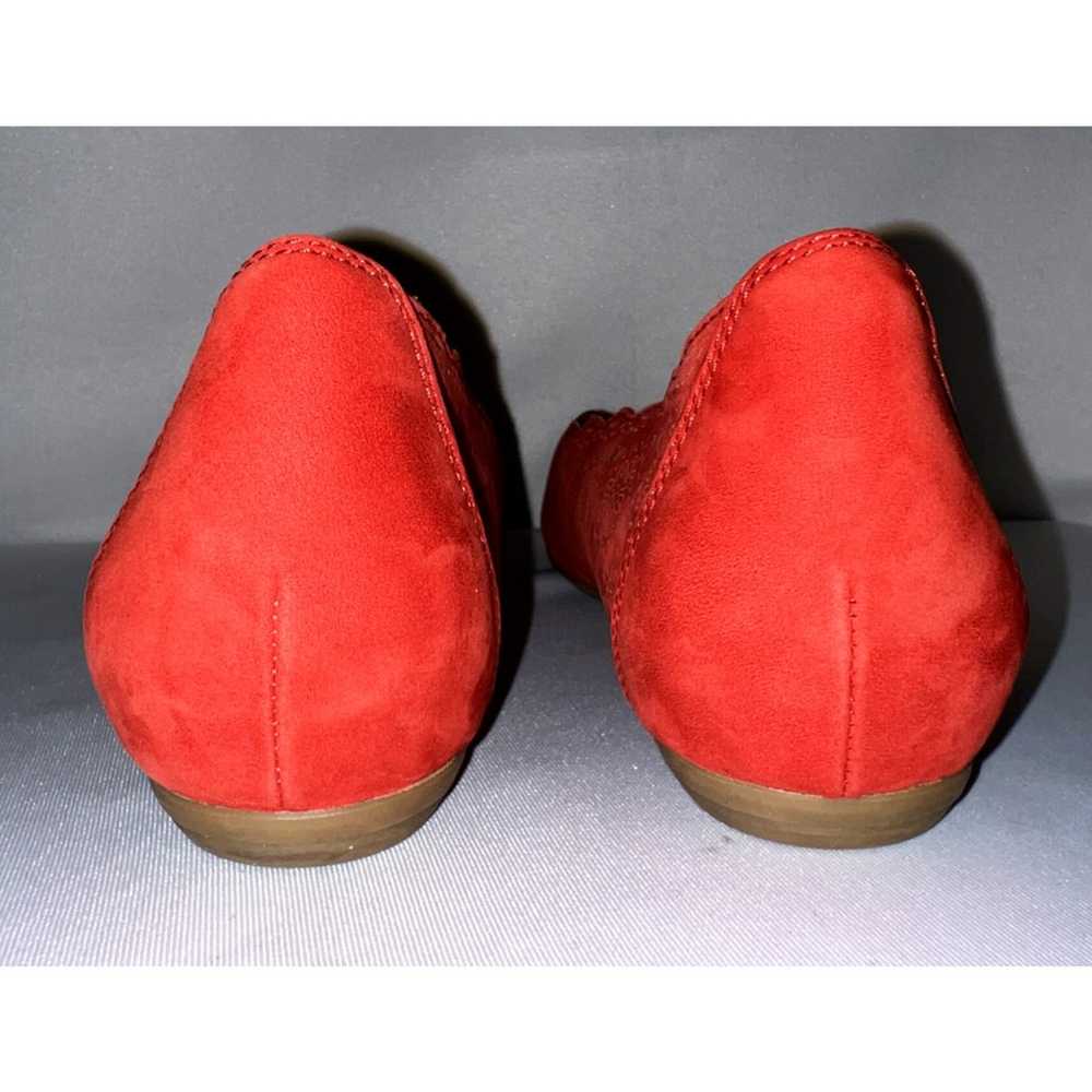 EARTHIES Shoes Women's Size 10B Red Leather LINDI… - image 6