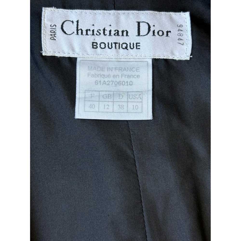 Dior Silk mid-length dress - image 6