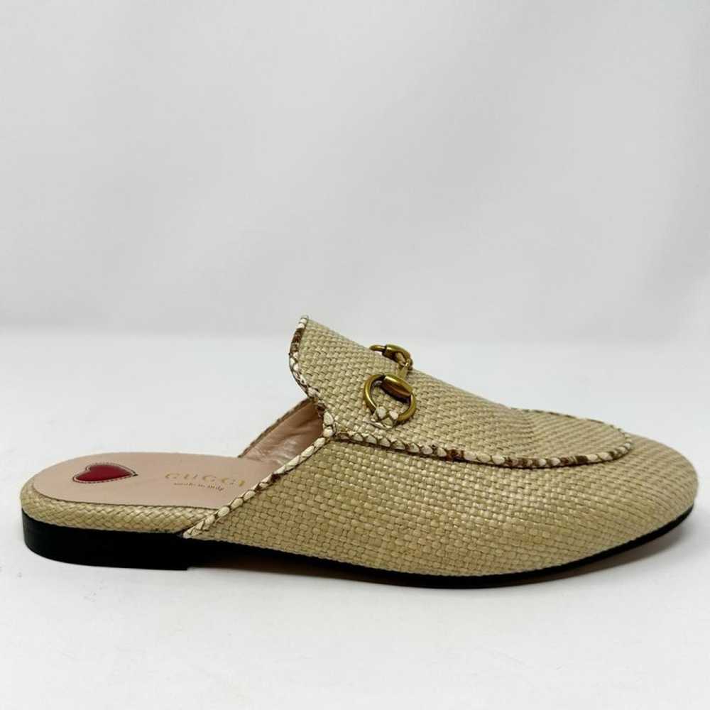 Gucci Princetown leather flats - image 9