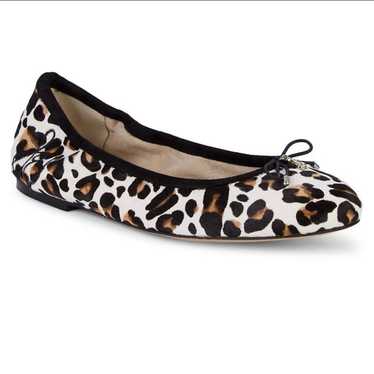 Sam Edelman Felicia Leopard Print Calf Hair Flats