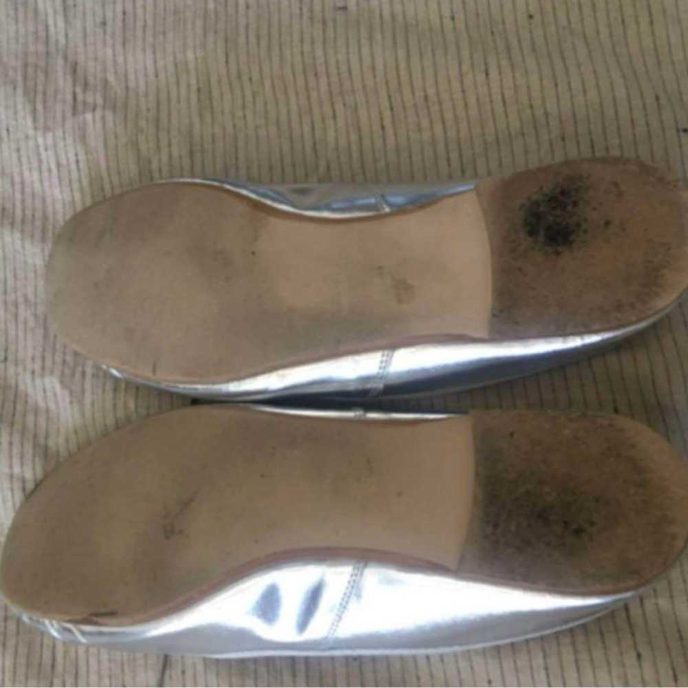 Silver flat ballet shoes IENA Spick and Span - image 4