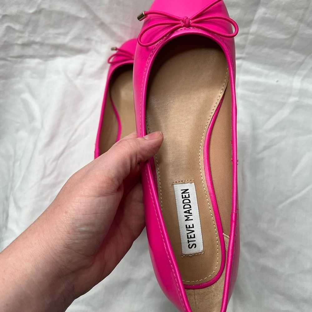 Steve Madden Women's Pink Cherish Ballet Flats Si… - image 10