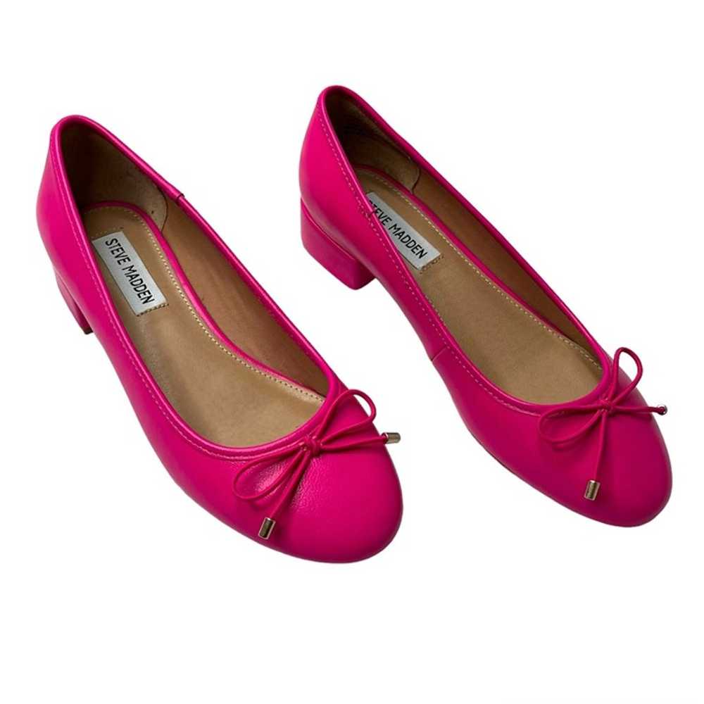 Steve Madden Women's Pink Cherish Ballet Flats Si… - image 1