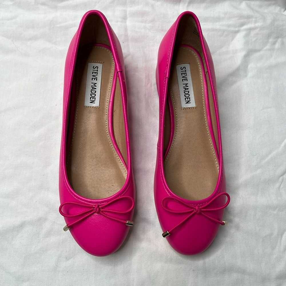 Steve Madden Women's Pink Cherish Ballet Flats Si… - image 6