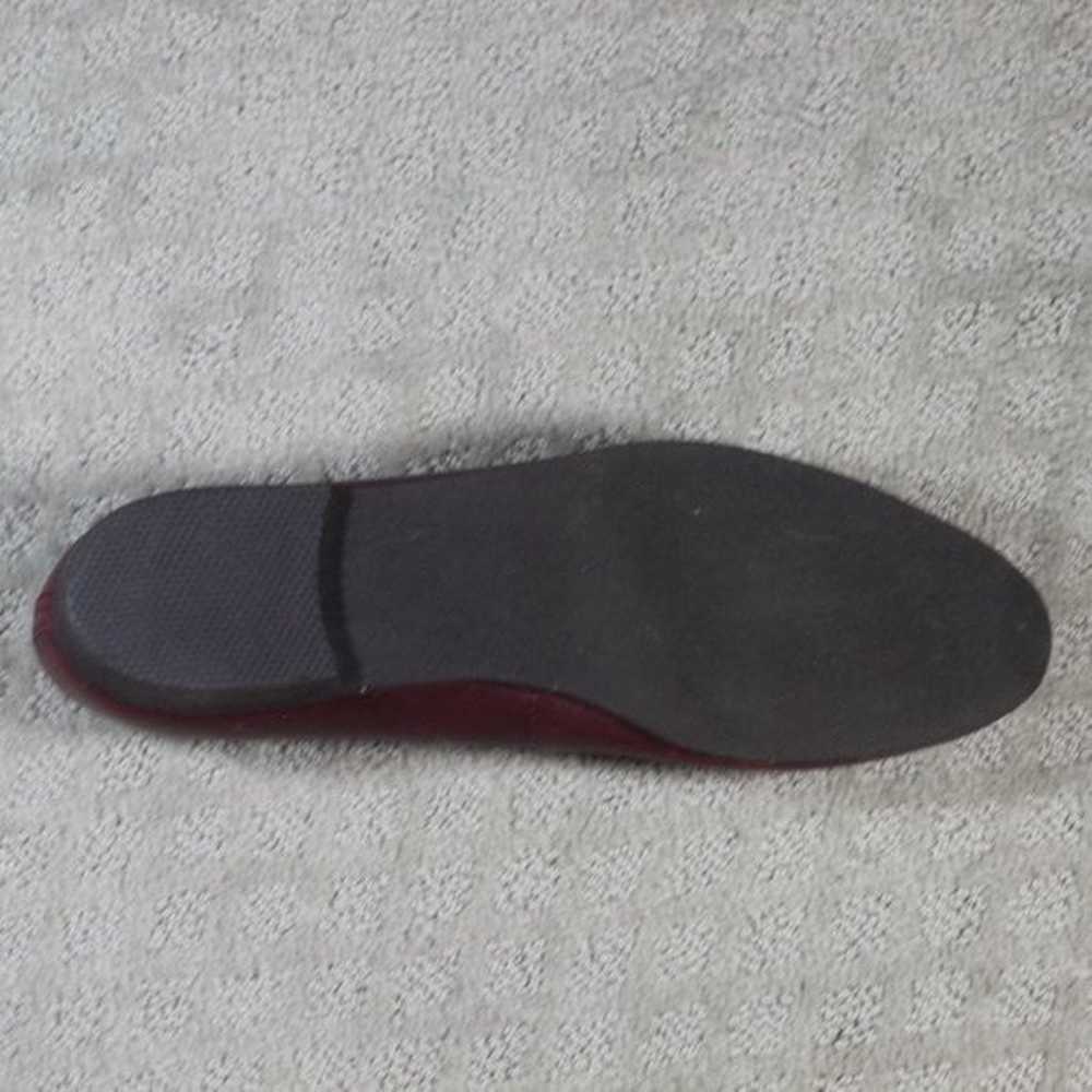 NWOT Jordache Maroon Tassel Flats - image 6