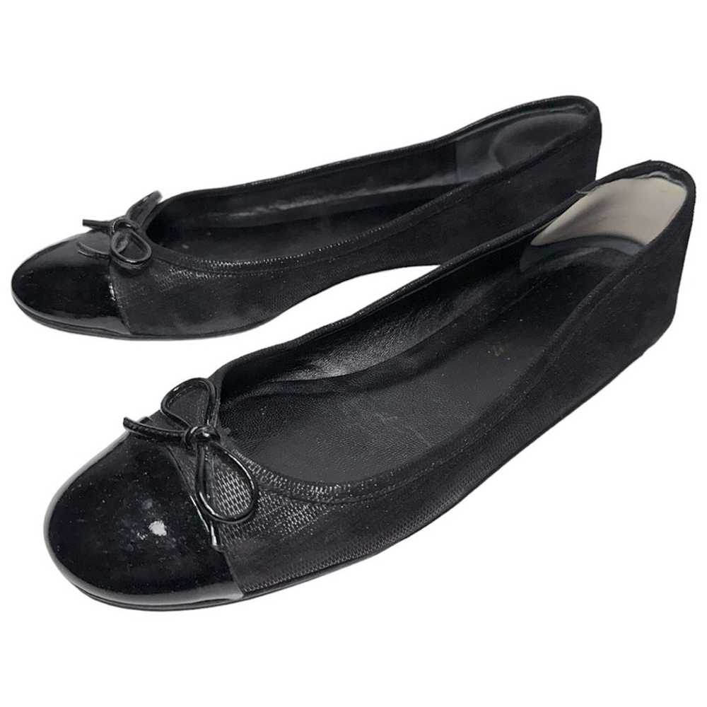 Delman New York Women’s Size 7 Black Metallic Pat… - image 1