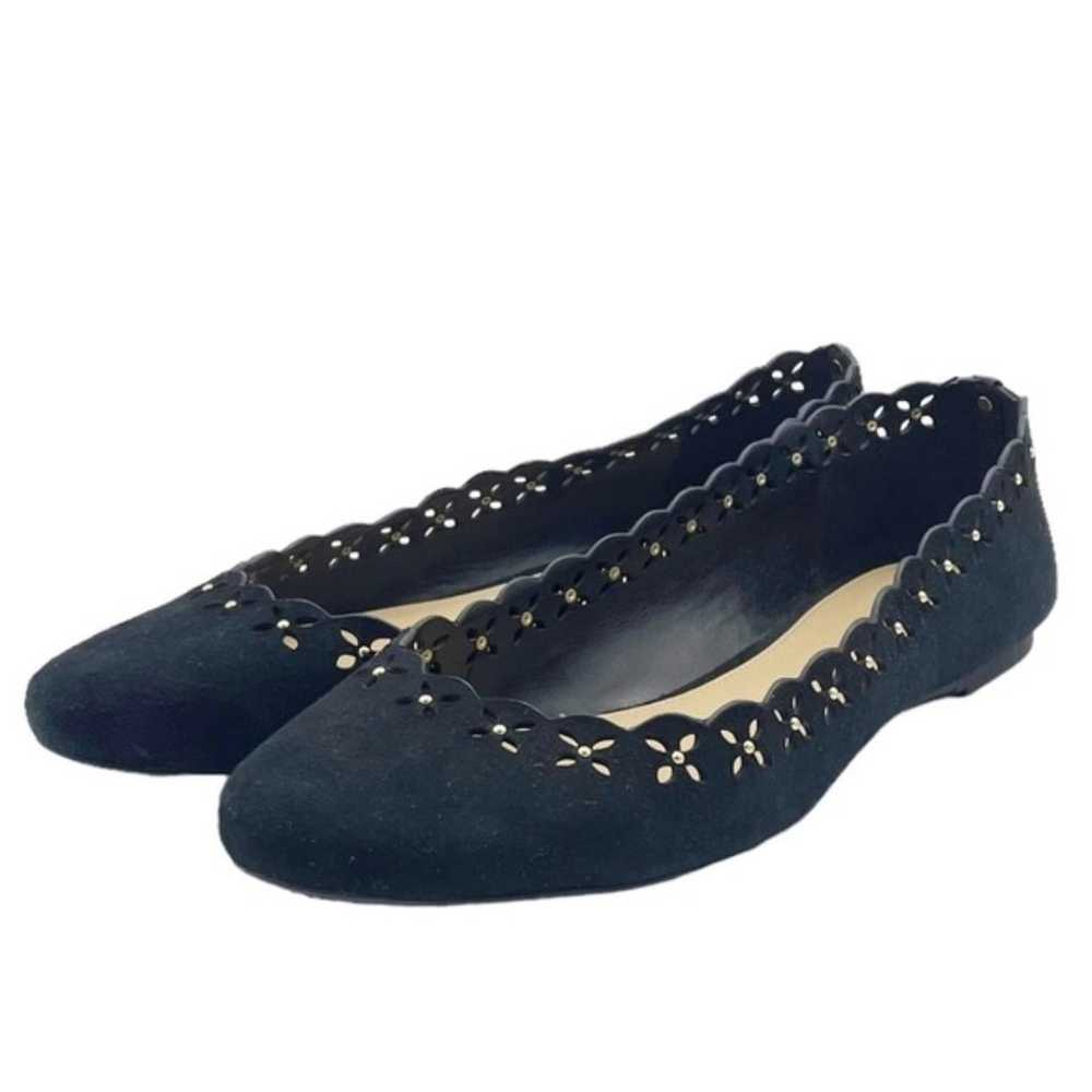 MICHAEL Michael Kors Thalia Ballet Flat Black Sue… - image 5