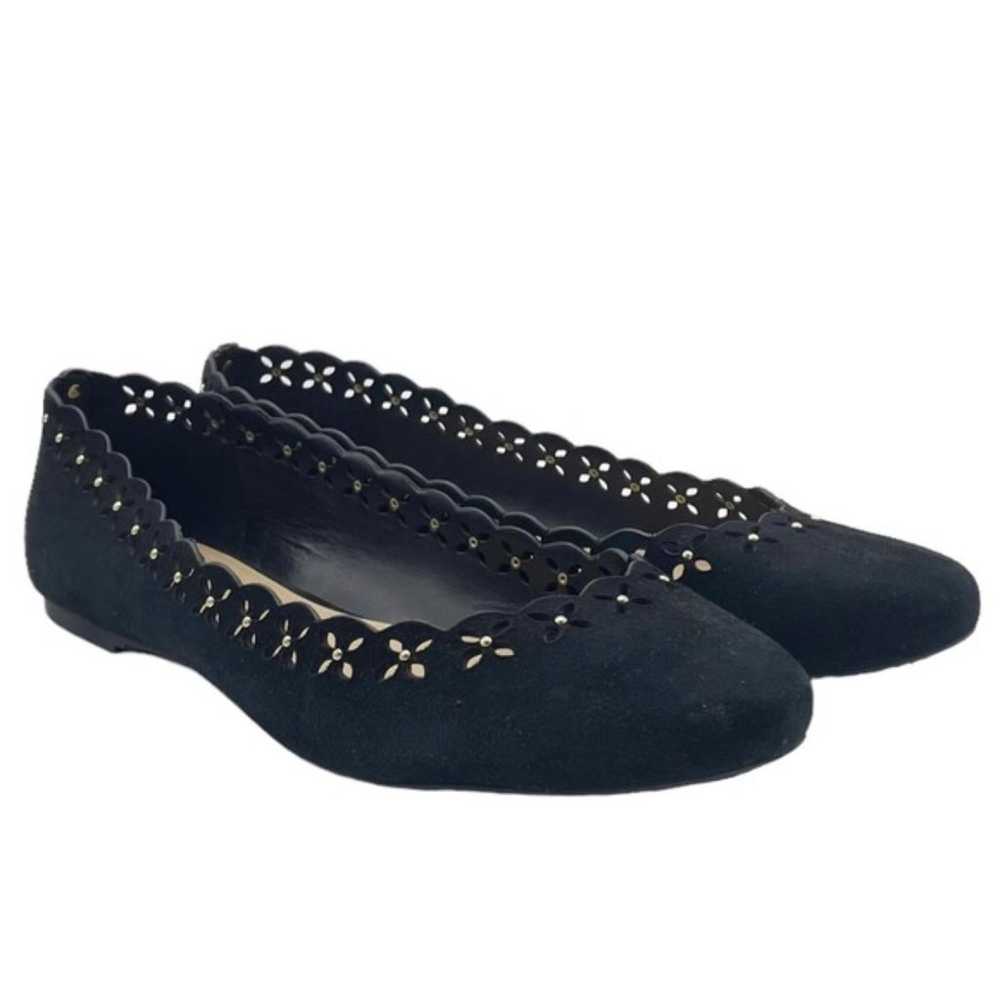 MICHAEL Michael Kors Thalia Ballet Flat Black Sue… - image 7