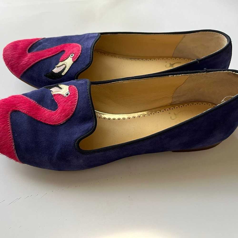 High Quality Embellished Flamingo Loafers - image 3