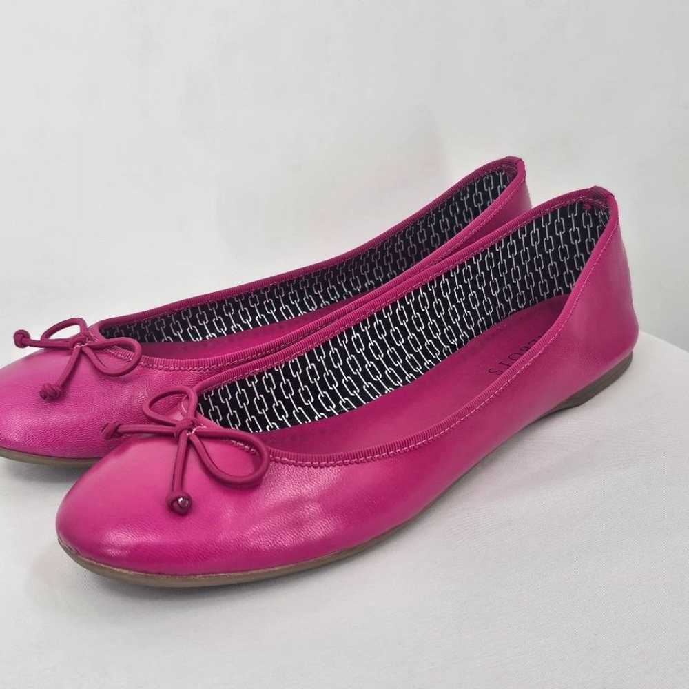 Talbots Fuchsia Ballet Flats size 8 - image 4