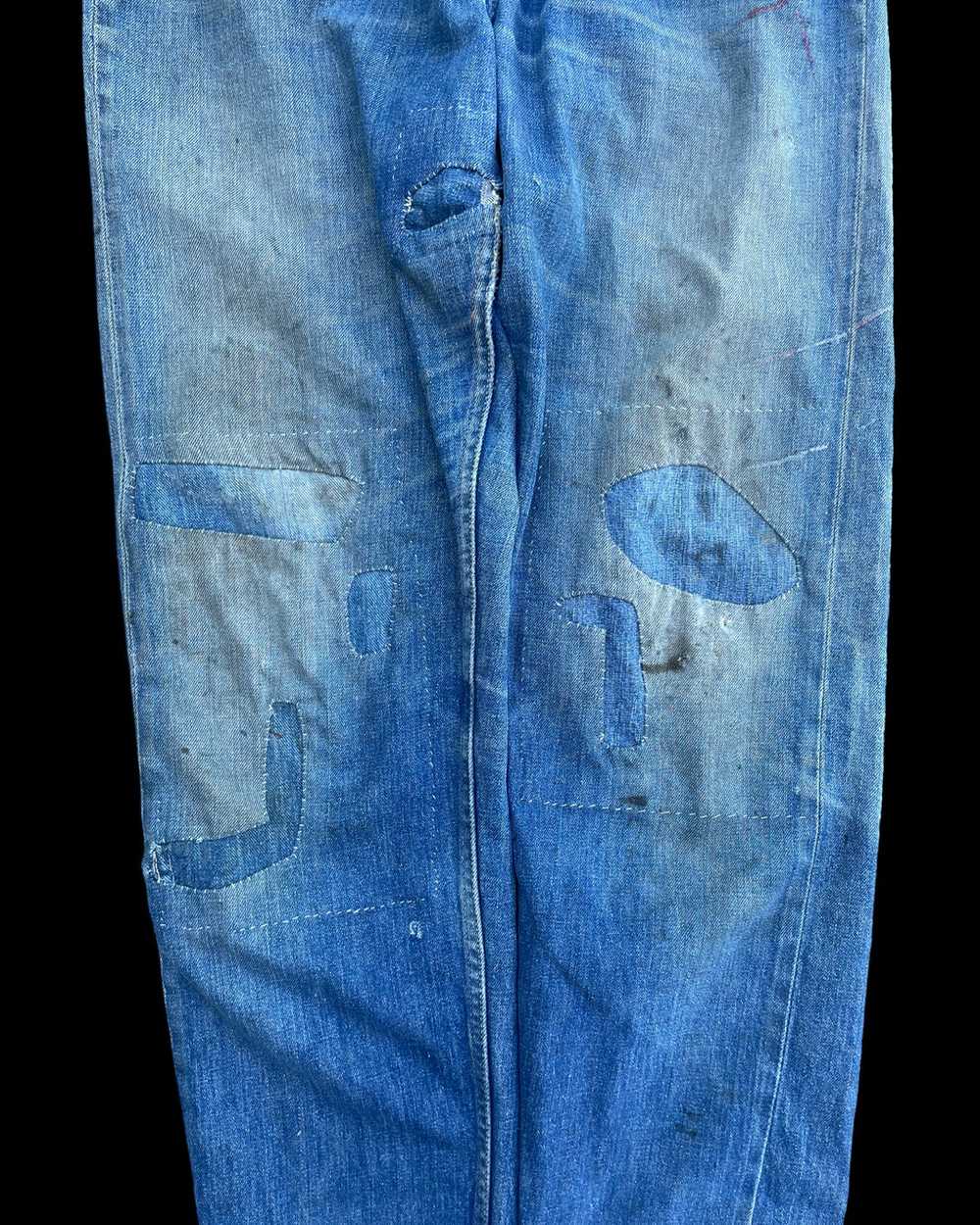 1950s Penny's Foremost 'Levis 701 Style' Mended H… - image 6