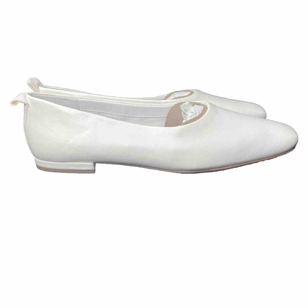 Franco Sarto White Sz 8 1/2 Comfort Shoe - image 4