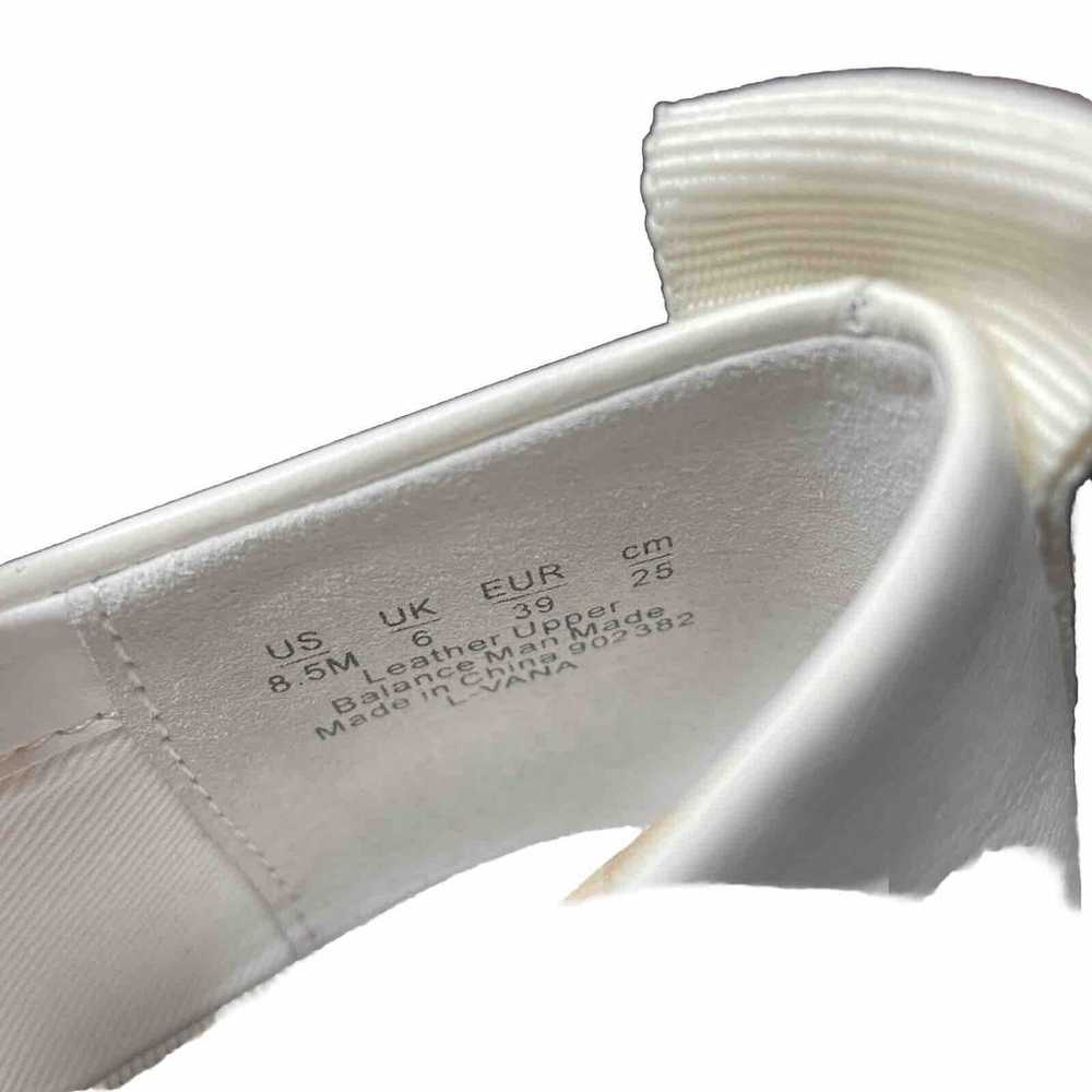 Franco Sarto White Sz 8 1/2 Comfort Shoe - image 7