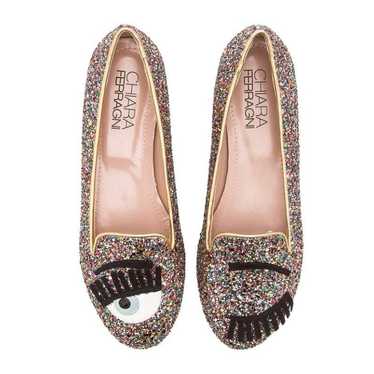 Chiara Ferragni Flirting Italian Leather Flats 9