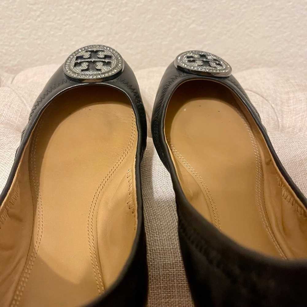 Tory Burch Black Ballet Flats - image 2