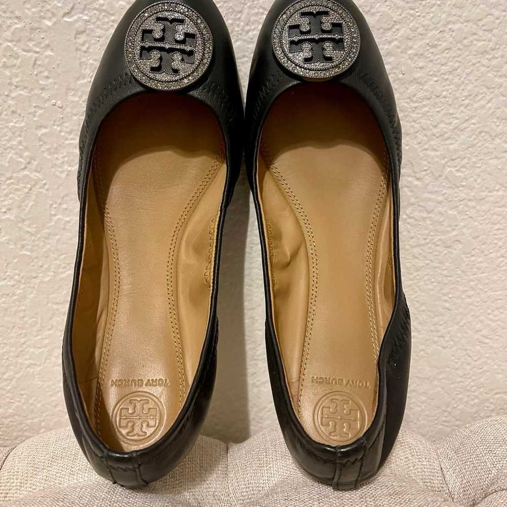 Tory Burch Black Ballet Flats - image 3