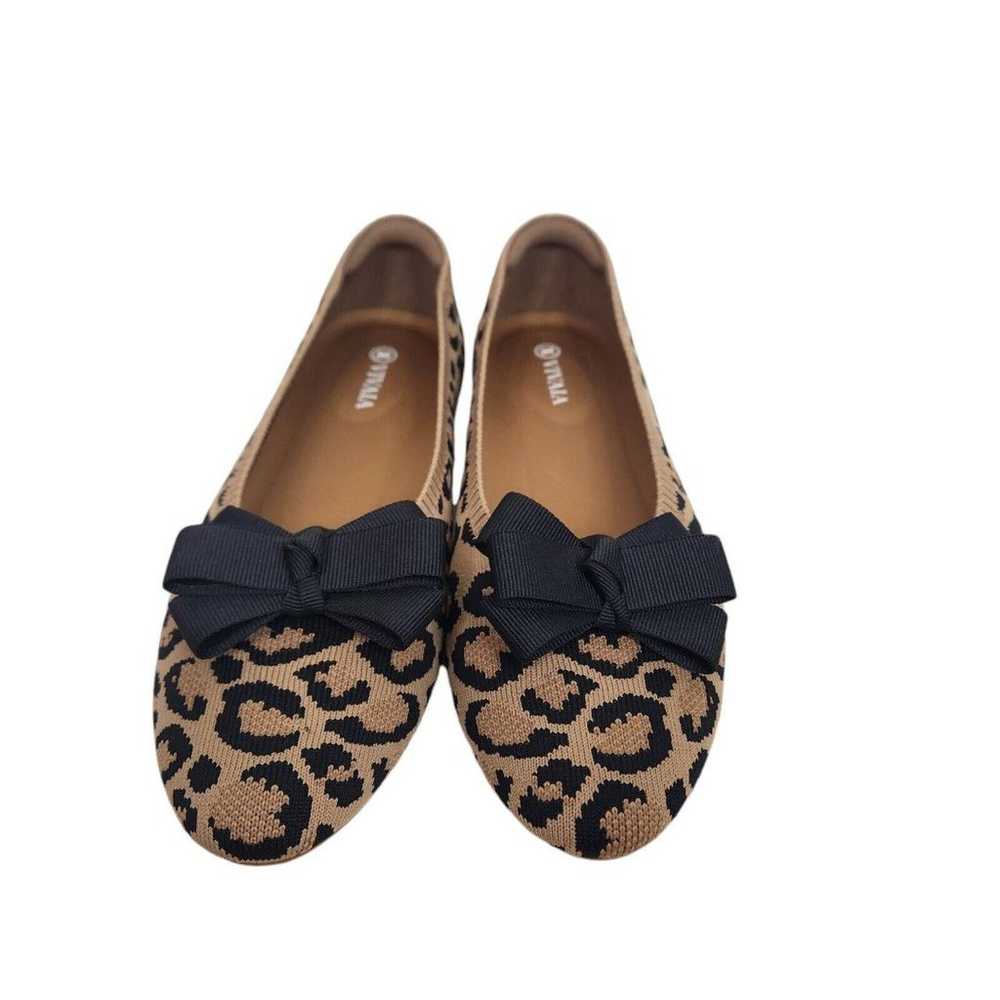 VIVAIA Shoes Womens 9 40 Tan Black Leopard Tamia … - image 3