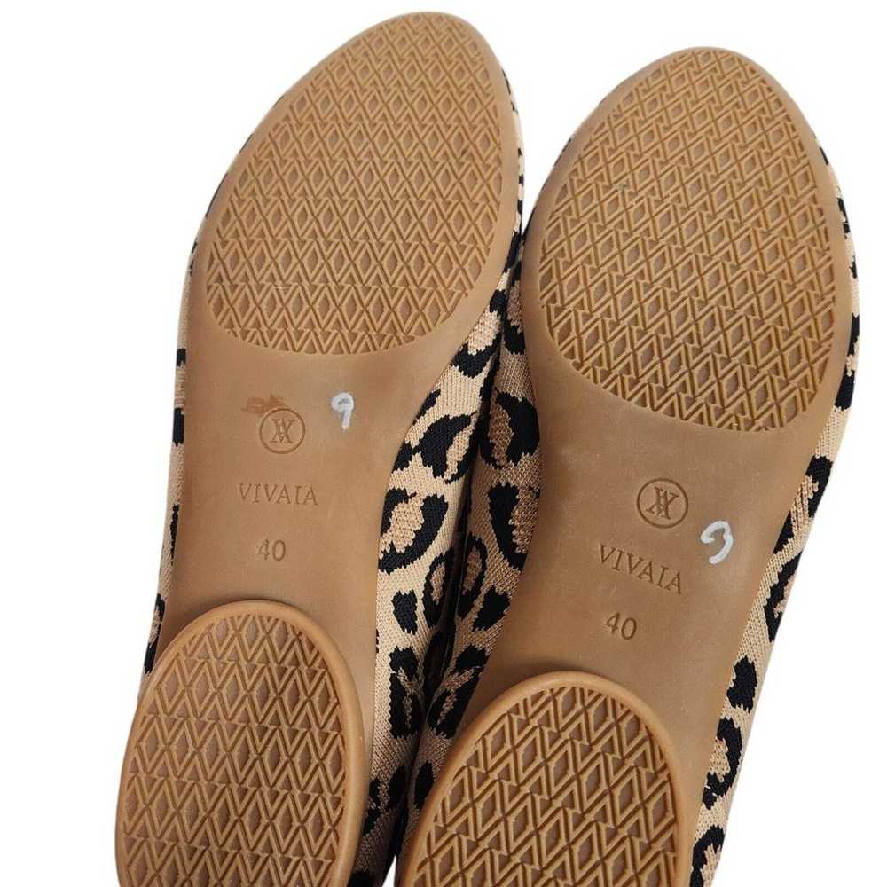 VIVAIA Shoes Womens 9 40 Tan Black Leopard Tamia … - image 7