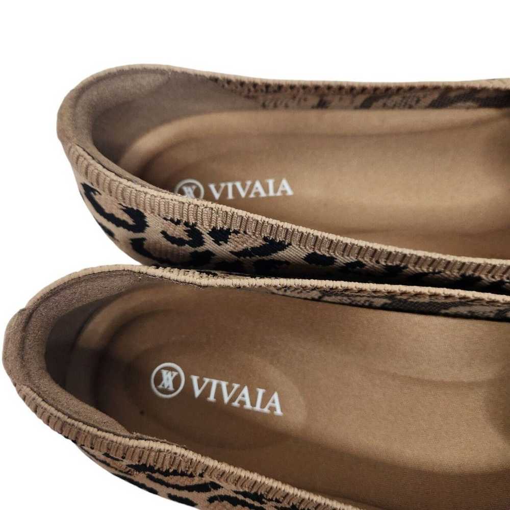 VIVAIA Shoes Womens 9 40 Tan Black Leopard Tamia … - image 8