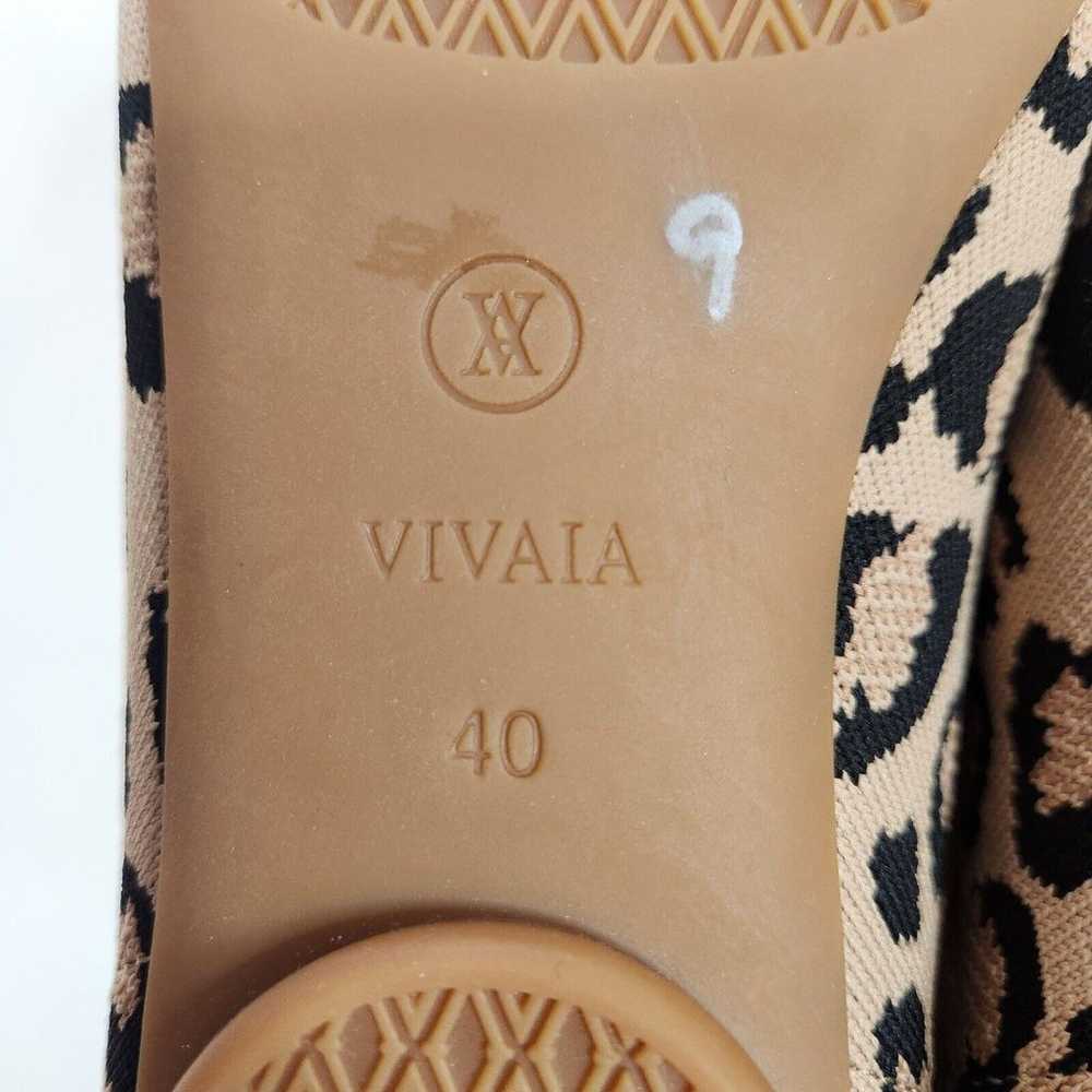 VIVAIA Shoes Womens 9 40 Tan Black Leopard Tamia … - image 9