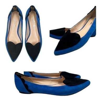 Isa Tapia Clement Heart blue black genuine suede … - image 1