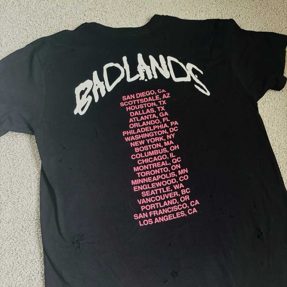 halsey 2015 badlands tour black distressed skull … - image 7