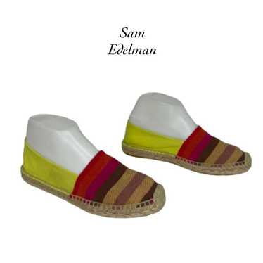 Sam Edelman Verona Striped Flats Espadrilles NEW S