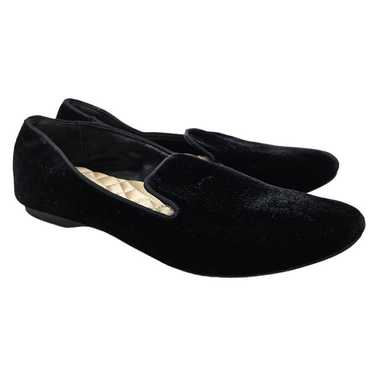 Birdies 8 Starling Black Velour Velvet Smoker Flat