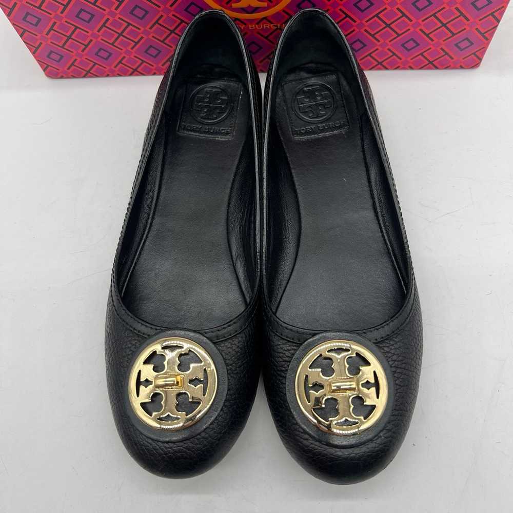 Tory Burch Selma Leather Ballet Flats - image 1