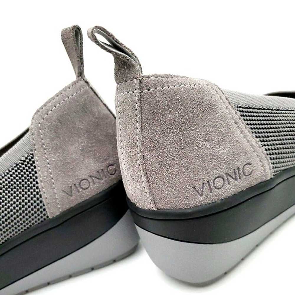 Vionic Advantage Jacey Gray Slip On Wedge Women's… - image 10